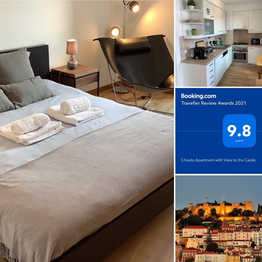 Chiado Apartment With View To The Castle Lissabon Exterior foto