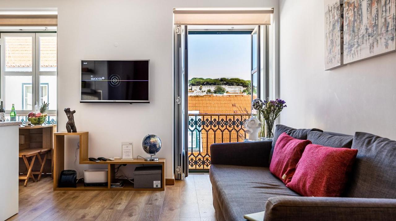 Chiado Apartment With View To The Castle Lissabon Exterior foto